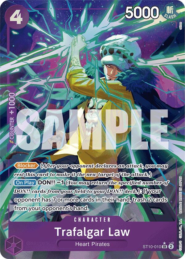 Trafalgar Law (ST10-010) (Alternate Art) [Premium Booster -The Best-] | Galactic Gamez