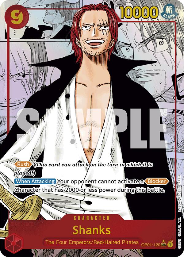 Shanks (Manga) [Premium Booster -The Best-] | Galactic Gamez