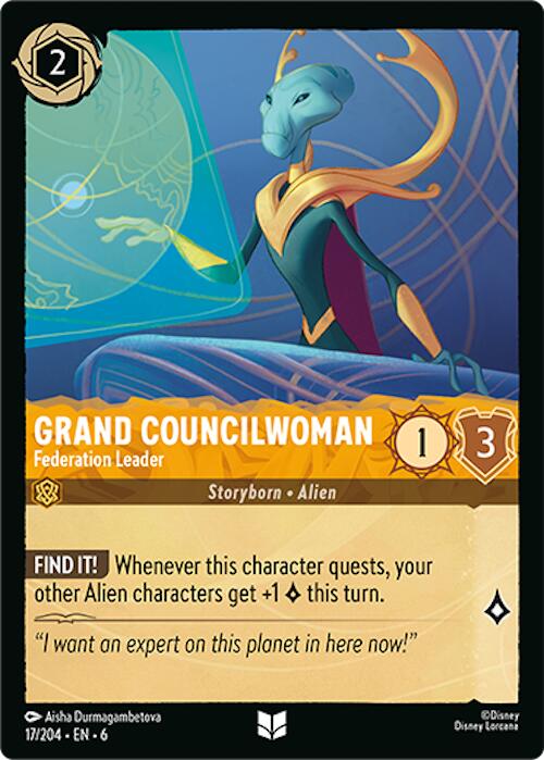 Grand Councilwoman - Federation Leader (17/204) [Azurite Sea] | Galactic Gamez