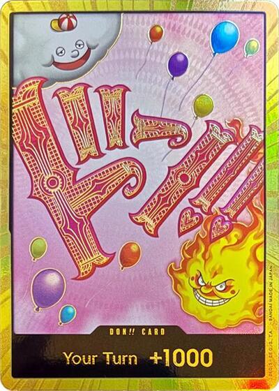 DON!! Card (Big Mom) (Gold) [Premium Booster -The Best-] | Galactic Gamez