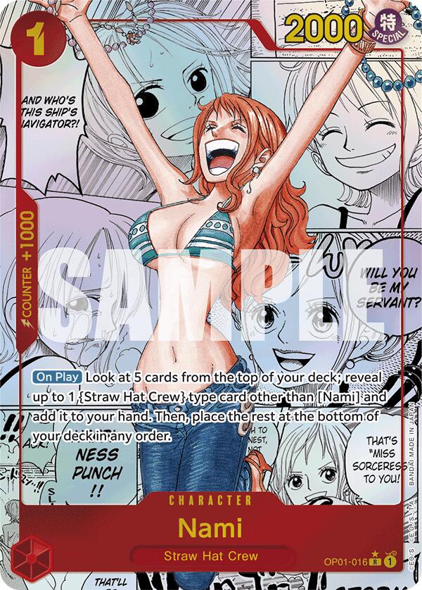 Nami (OP01-016) (Manga) [Premium Booster -The Best-] | Galactic Gamez