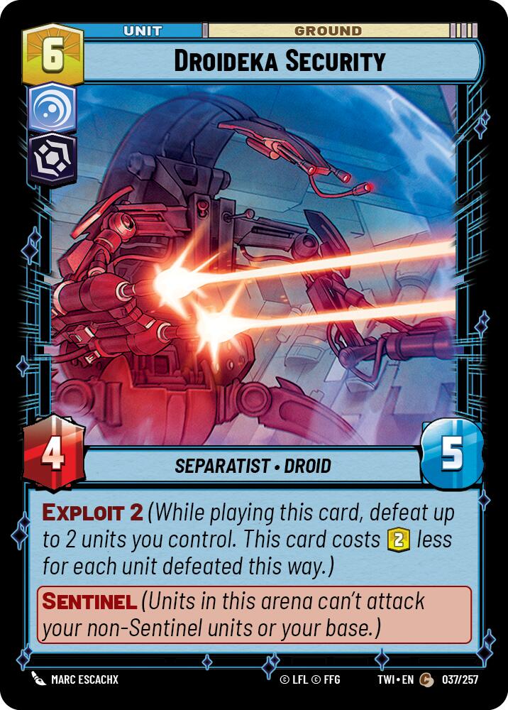 Droideka Security (037/257) (037/257) [Twilight of the Republic] | Galactic Gamez