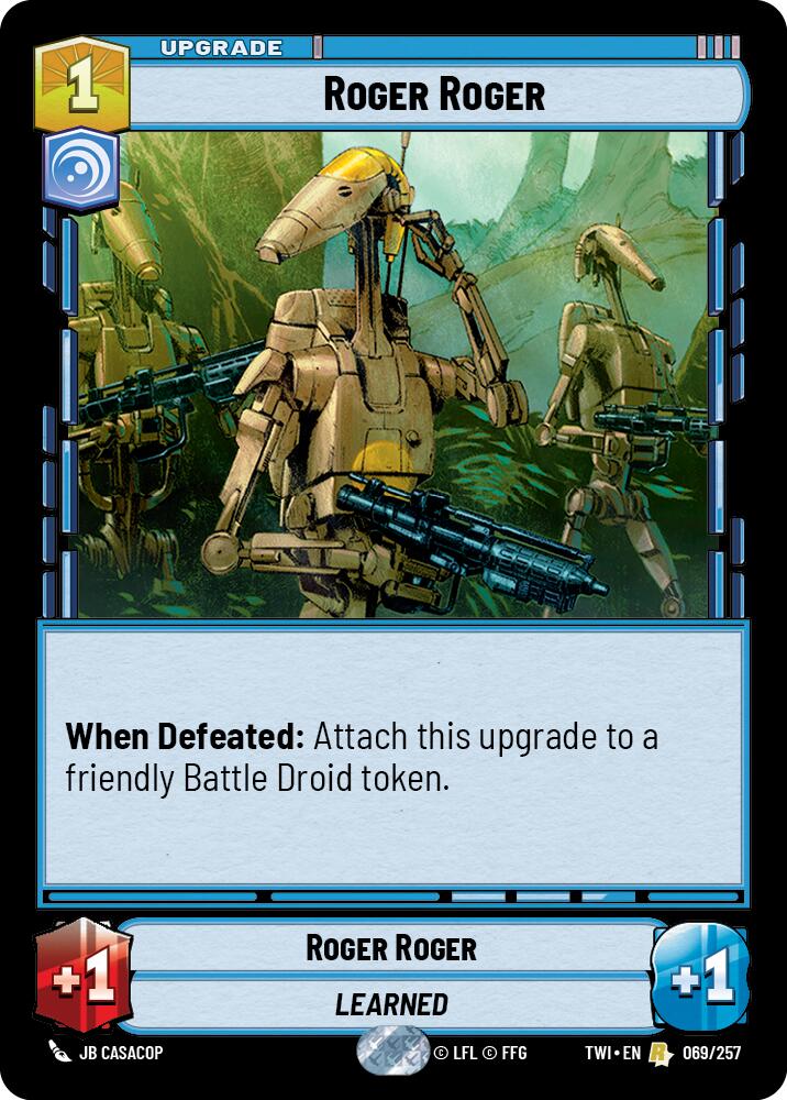 Roger Roger (069/257) (069/257) [Twilight of the Republic] | Galactic Gamez