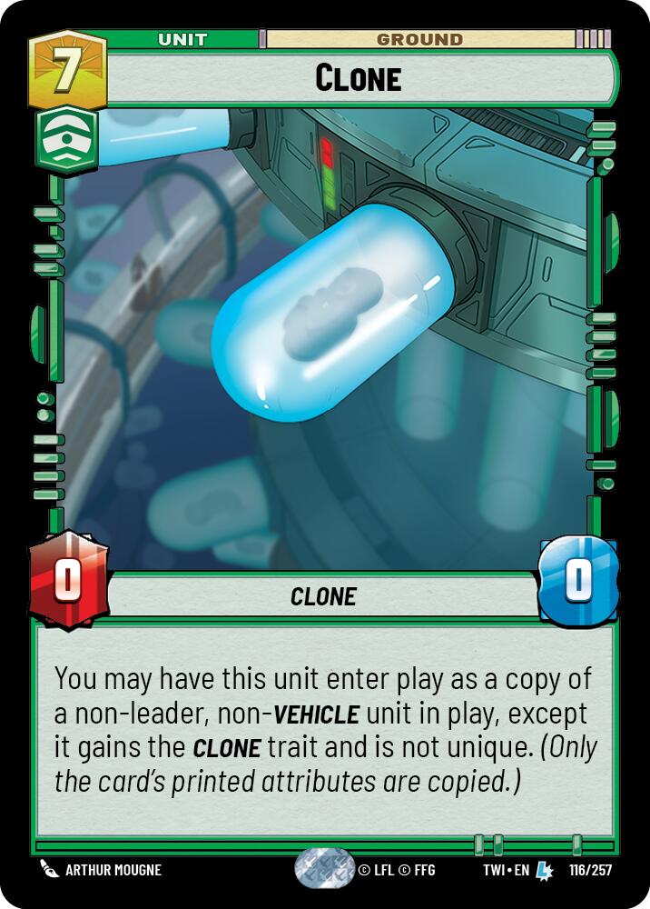 Clone (116/257) (116/257) [Twilight of the Republic] | Galactic Gamez