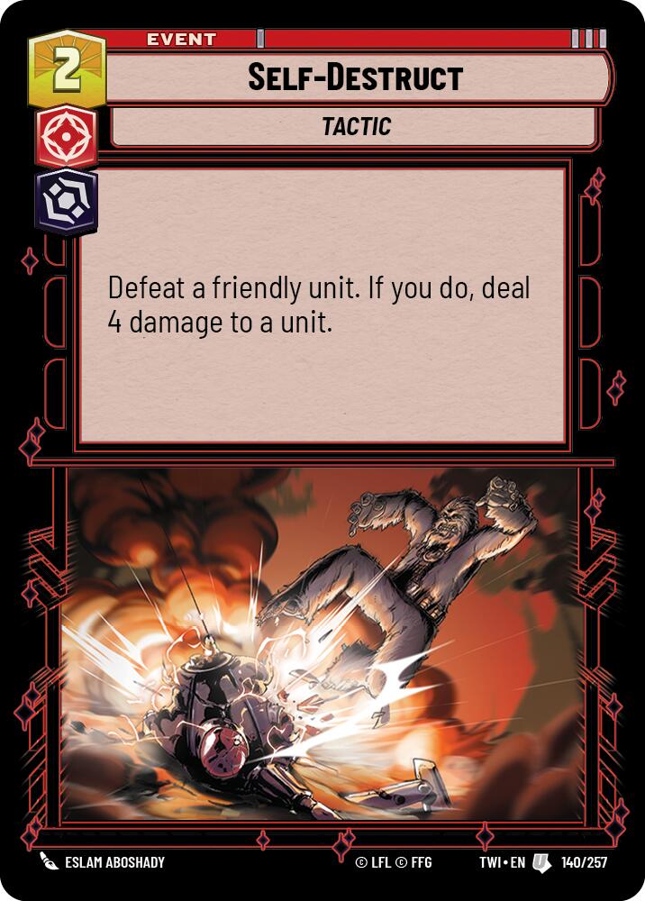 Self-Destruct (140/257) (140/257) [Twilight of the Republic] | Galactic Gamez