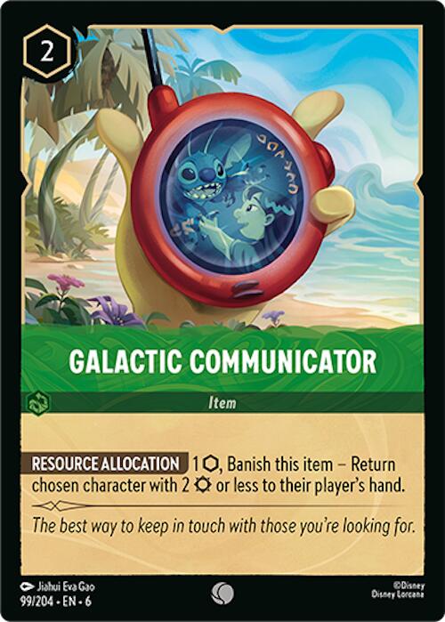 Galactic Communicator (99/204) [Azurite Sea] | Galactic Gamez