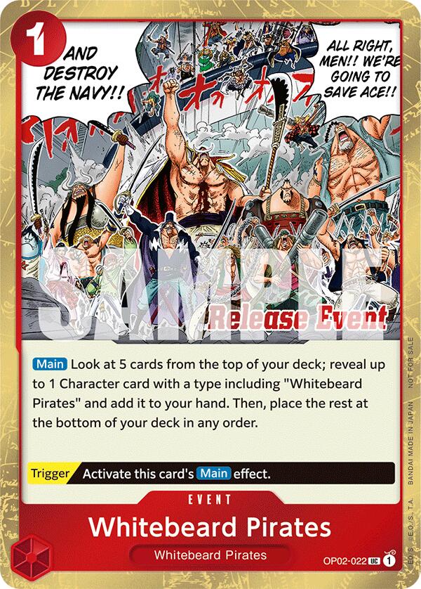 Whitebeard Pirates (ST15 - ST20 Release Event Winner Pack) [One Piece Promotion Cards] | Galactic Gamez