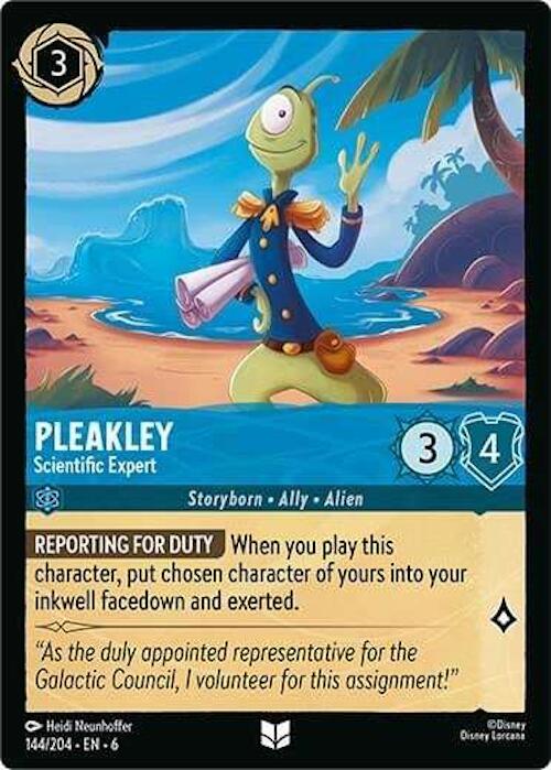 Pleakley - Scientific Expert (144/204) [Azurite Sea] | Galactic Gamez