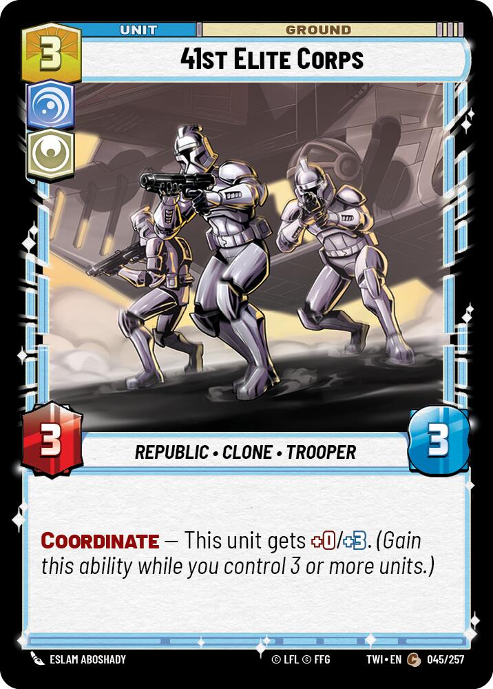 41st Elite Corps (045/257) (045/257) [Twilight of the Republic] | Galactic Gamez