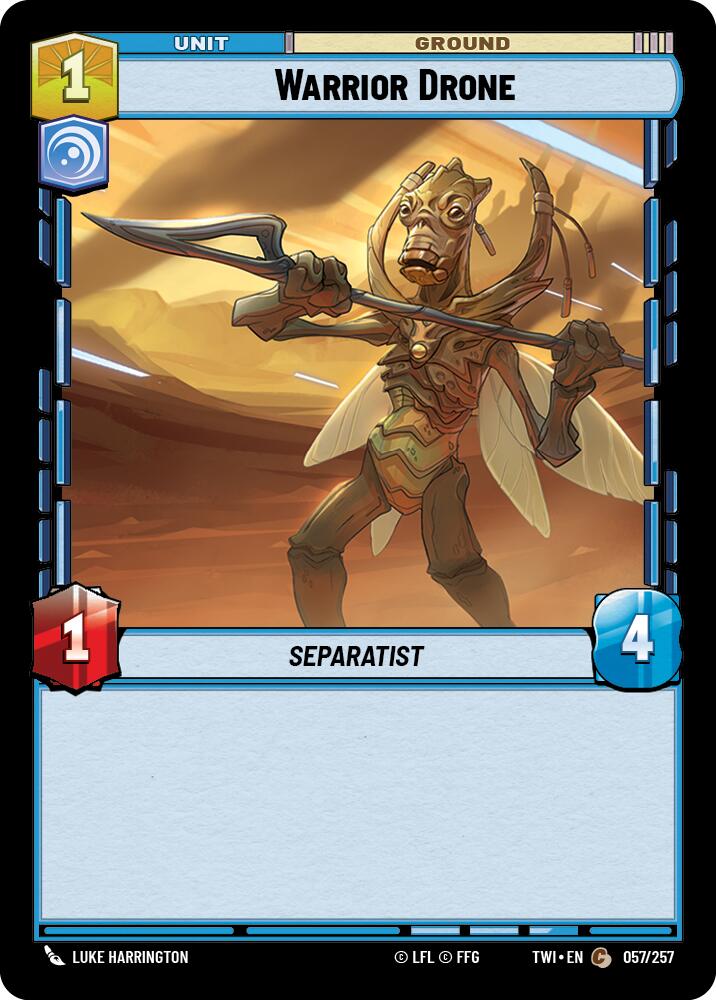 Warrior Drone (057/257) (057/257) [Twilight of the Republic] | Galactic Gamez