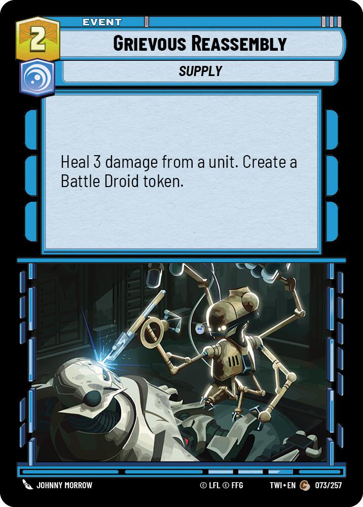 Grievous Reassembly (073/257) (073/257) [Twilight of the Republic] | Galactic Gamez