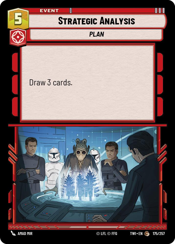 Strategic Analysis (175/257) (175/257) [Twilight of the Republic] | Galactic Gamez