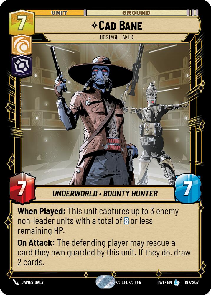 Cad Bane - Hostage Taker (187/257) (187/257) [Twilight of the Republic] | Galactic Gamez