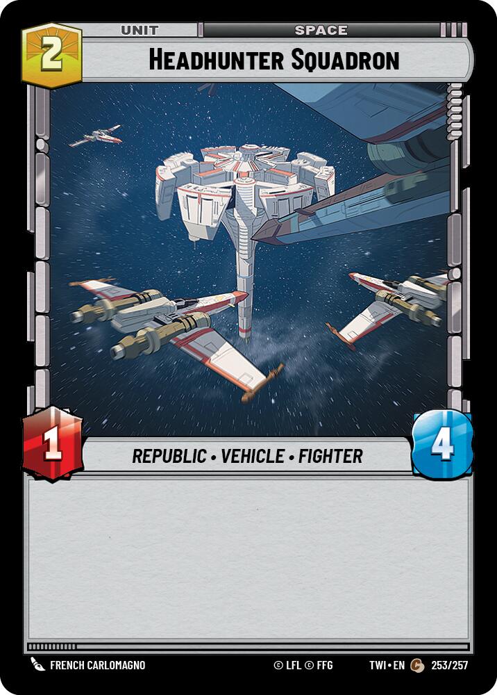 Headhunter Squadron (253/257) (253/257) [Twilight of the Republic] | Galactic Gamez