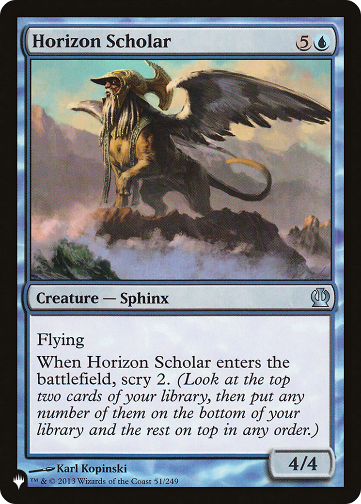 Horizon Scholar [The List] | Galactic Gamez