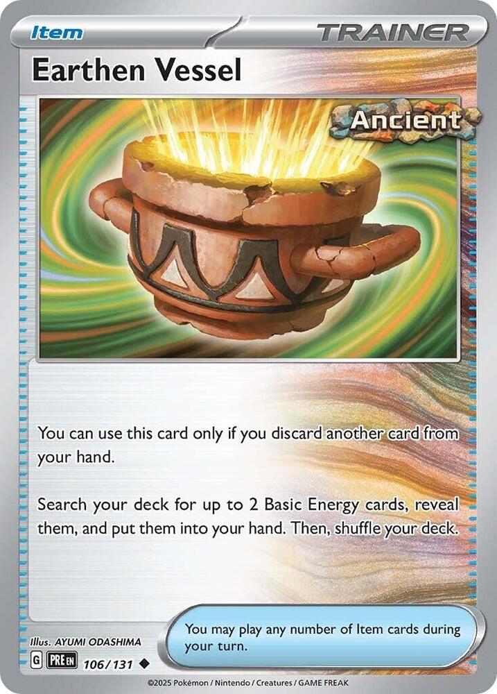 Earthen Vessel (106/131) [Scarlet & Violet: Prismatic Evolutions] | Galactic Gamez