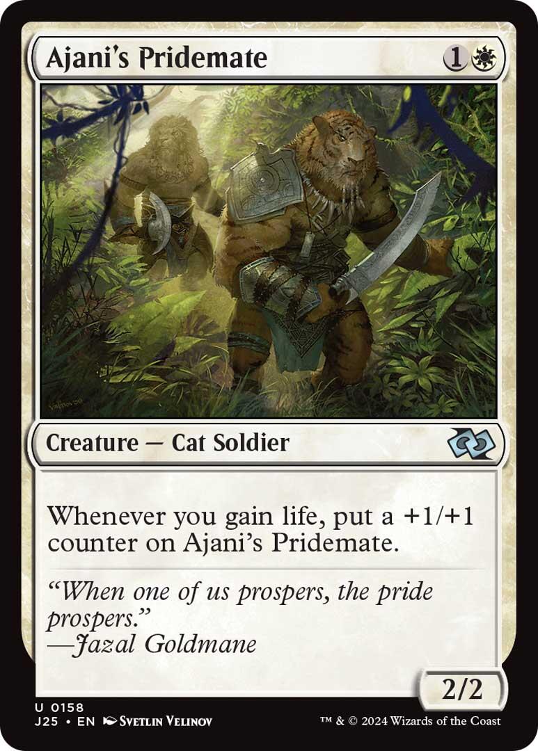 Ajani's Pridemate [Foundations Jumpstart] | Galactic Gamez