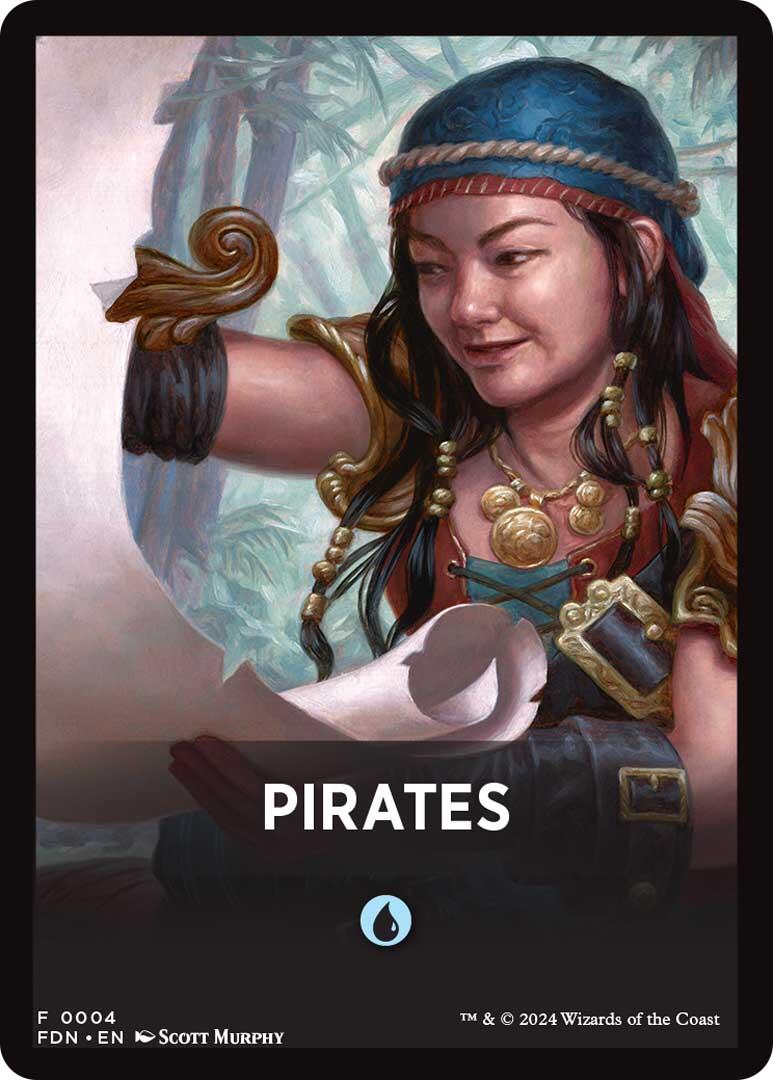 Pirates Theme Card [Foundations Tokens] | Galactic Gamez
