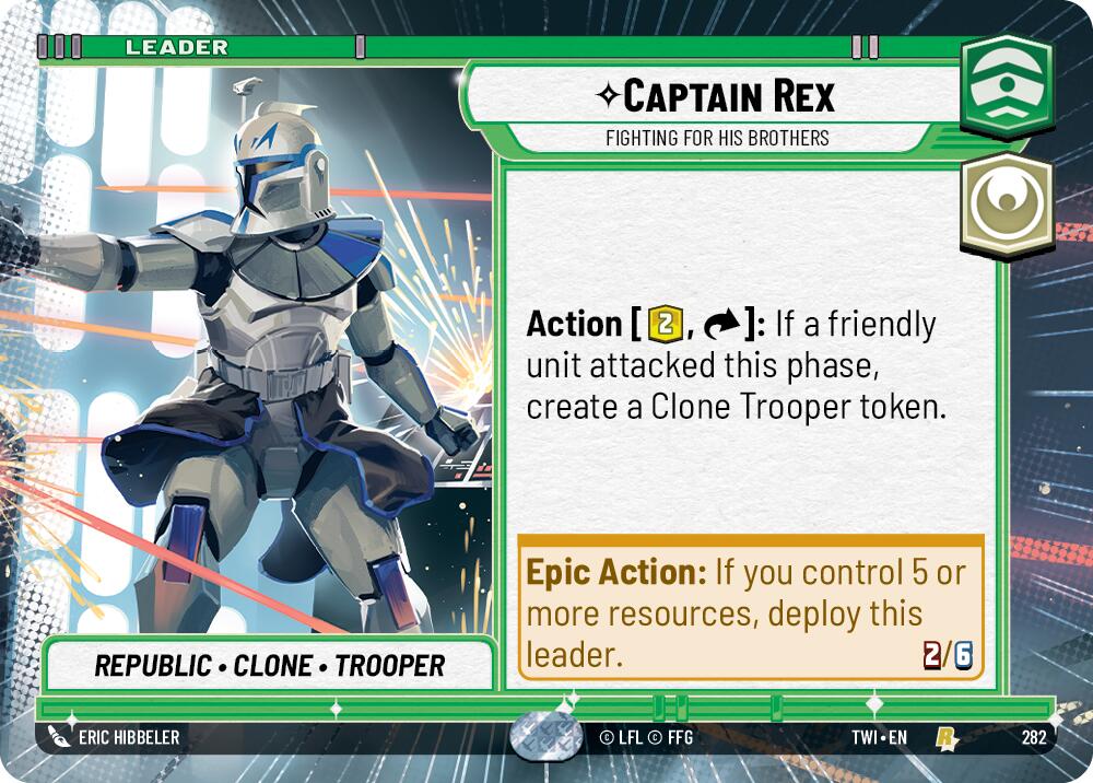 Captain Rex - Fighting For His Brothers (282) (Hyperspace) (282) [Twilight of the Republic] | Galactic Gamez