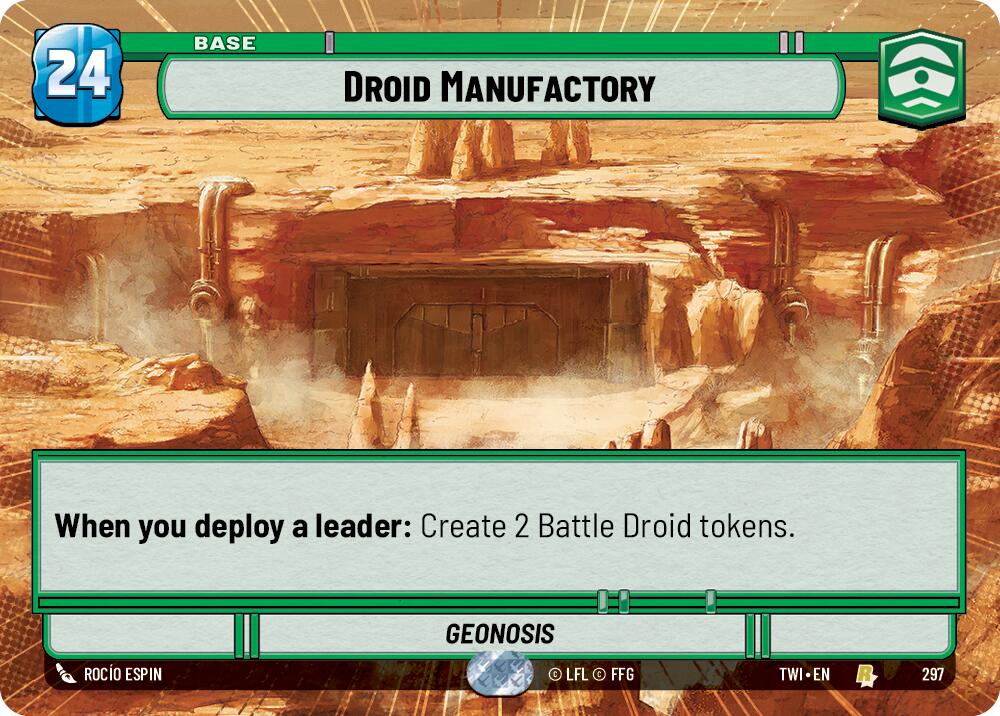 Droid Manufactory (297) (Hyperspace) (297) [Twilight of the Republic] | Galactic Gamez