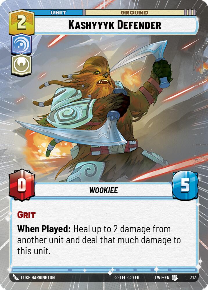 Kashyyyk Defender (317) (Hyperspace) (317) [Twilight of the Republic] | Galactic Gamez