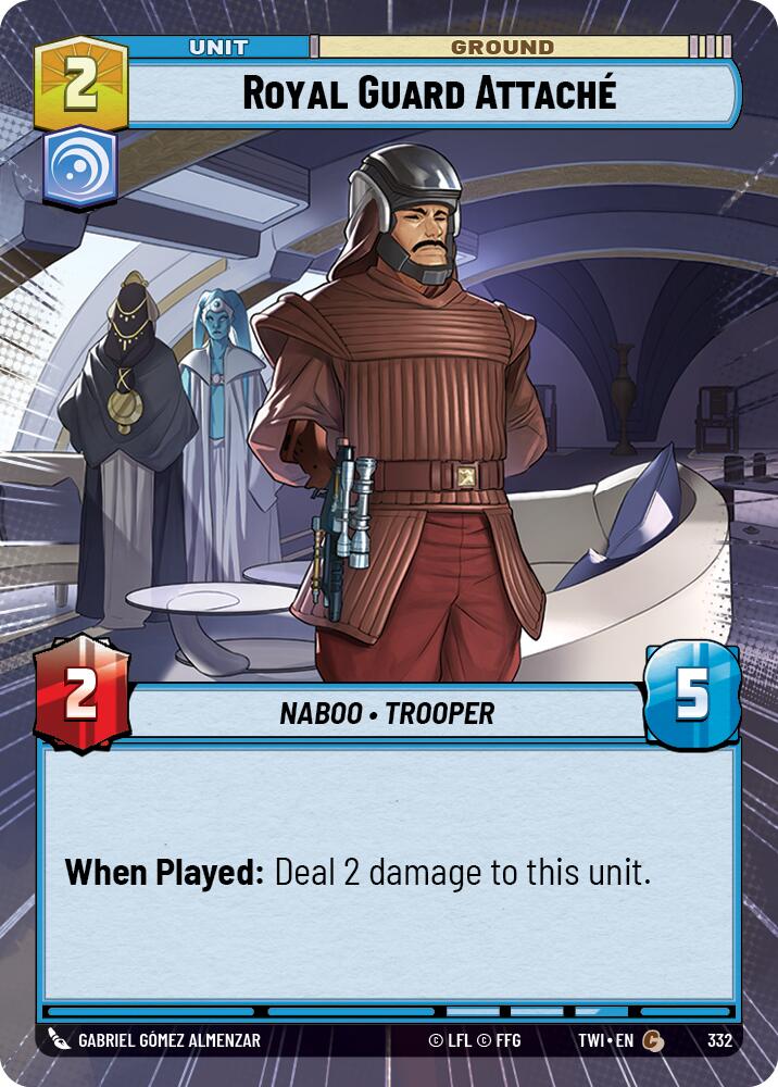Royal Guard Attache (332) (Hyperspace) (332) [Twilight of the Republic] | Galactic Gamez