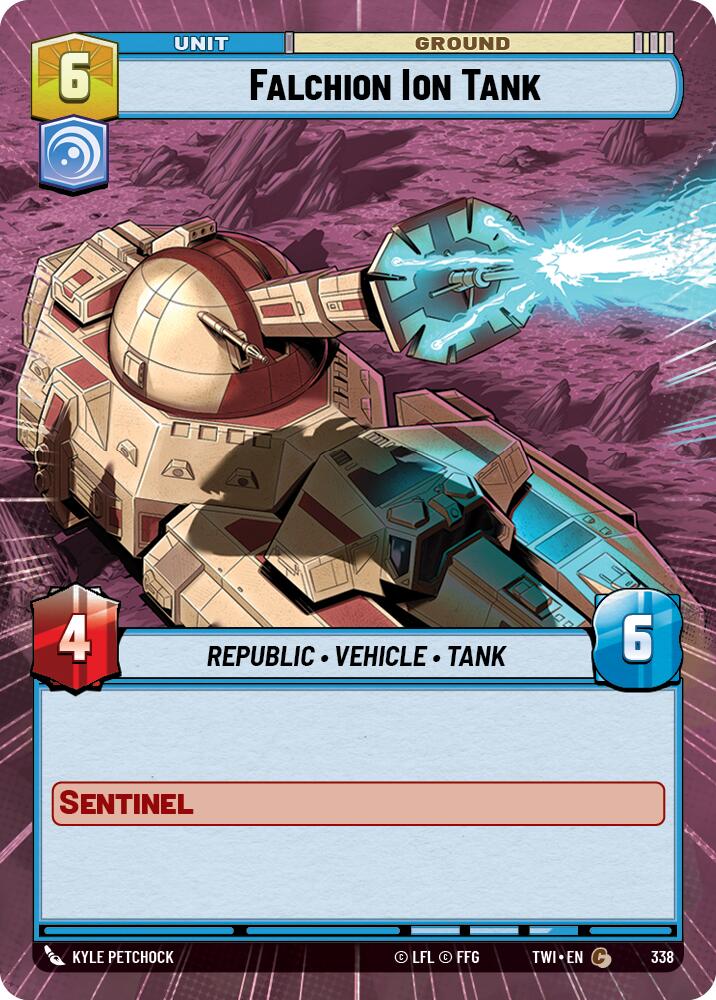 Falchion Ion Tank (338) (Hyperspace) (338) [Twilight of the Republic] | Galactic Gamez
