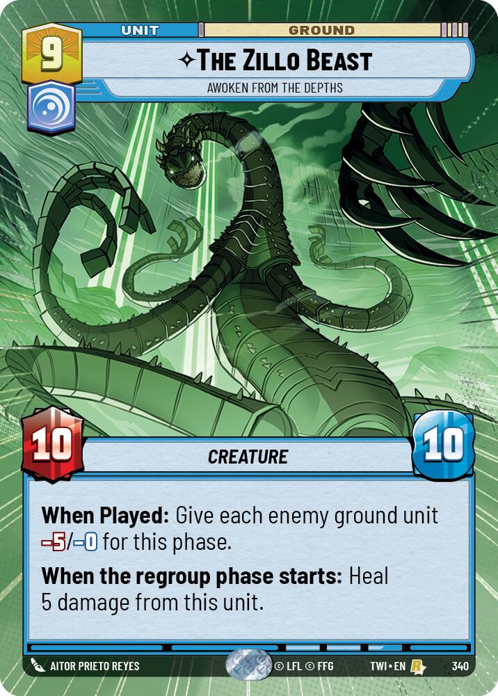 The Zillo Beast - Awoken From The Depths (340) (Hyperspace) (340) [Twilight of the Republic] | Galactic Gamez