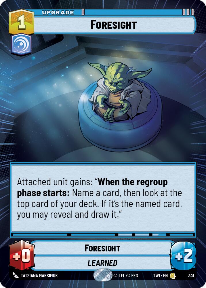 Foresight (341) (Hyperspace) (341) [Twilight of the Republic] | Galactic Gamez