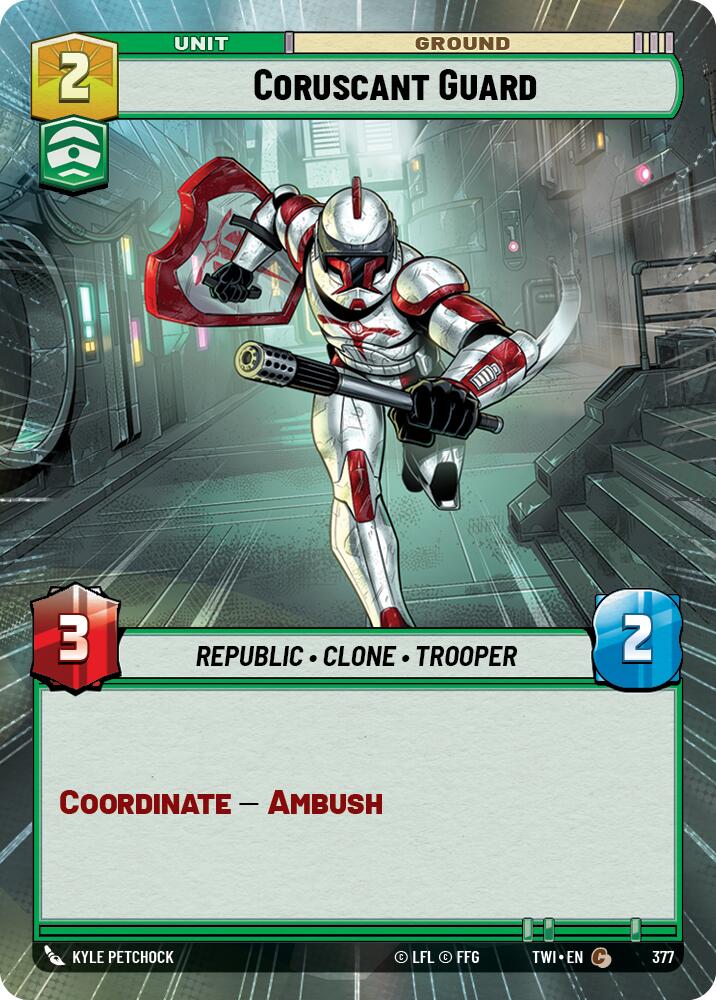 Coruscant Guard (377) (Hyperspace) (377) [Twilight of the Republic] | Galactic Gamez