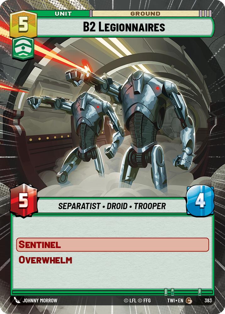 B2 Legionnaires (383) (Hyperspace) (383) [Twilight of the Republic] | Galactic Gamez