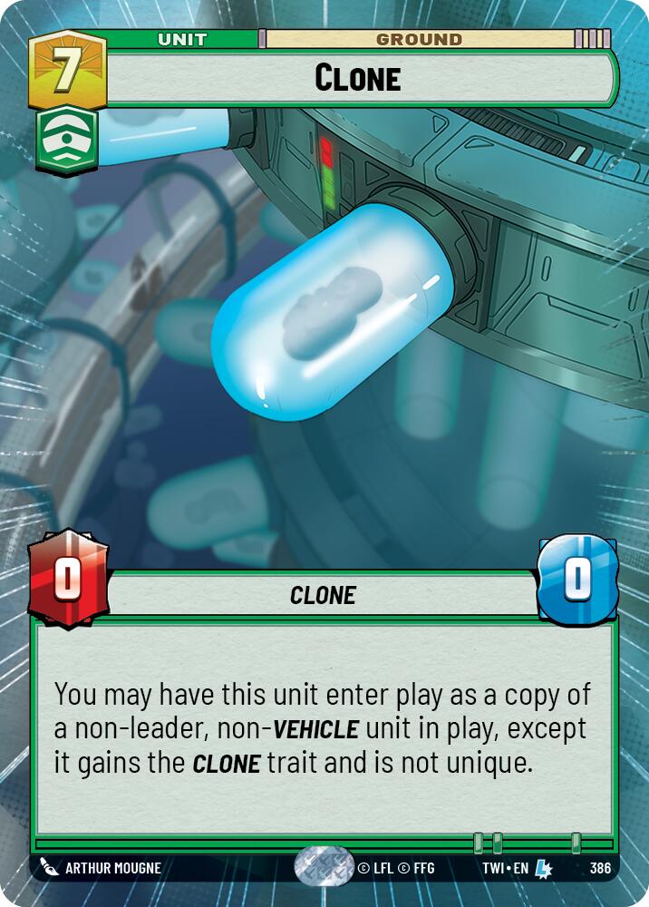 Clone (386) (Hyperspace) (386) [Twilight of the Republic] | Galactic Gamez