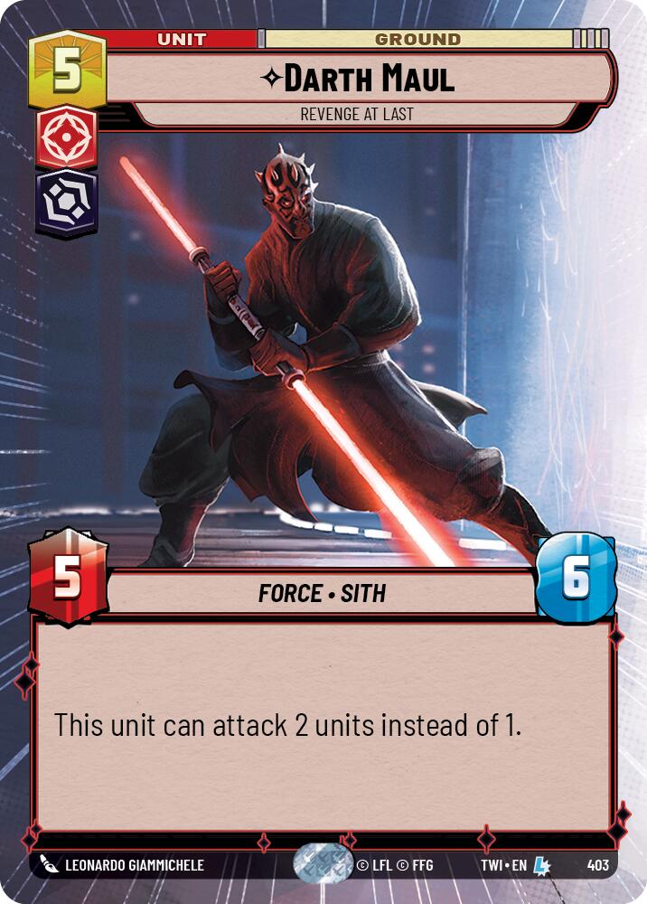 Darth Maul - Revenge At Last (403) (Hyperspace) (403) [Twilight of the Republic] | Galactic Gamez