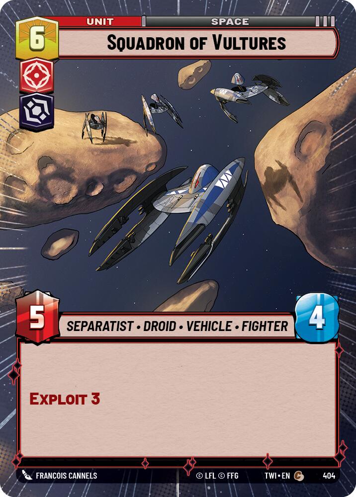 Squadron of Vultures (404) (Hyperspace) (404) [Twilight of the Republic] | Galactic Gamez