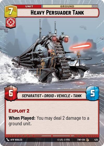 Heavy Persuader Tank (434) (Hyperspace) (434) [Twilight of the Republic] | Galactic Gamez