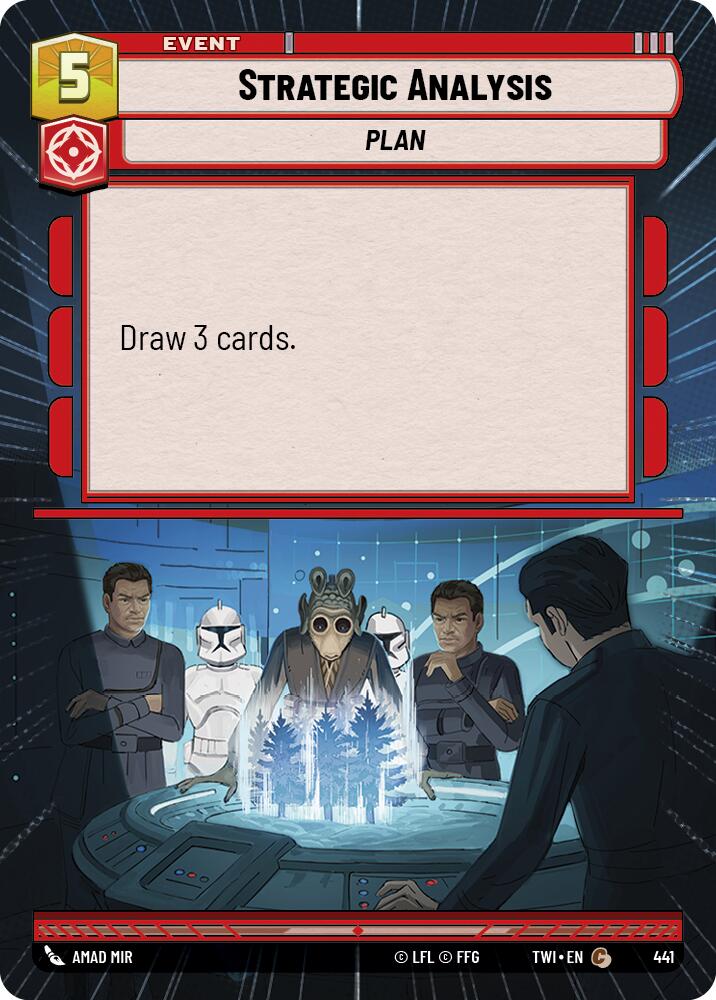 Strategic Analysis (441) (Hyperspace) (441) [Twilight of the Republic] | Galactic Gamez