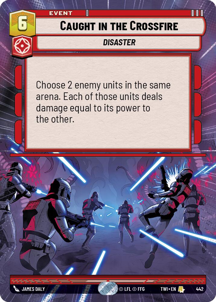 Caught in the Crossfire (442) (Hyperspace) (442) [Twilight of the Republic] | Galactic Gamez