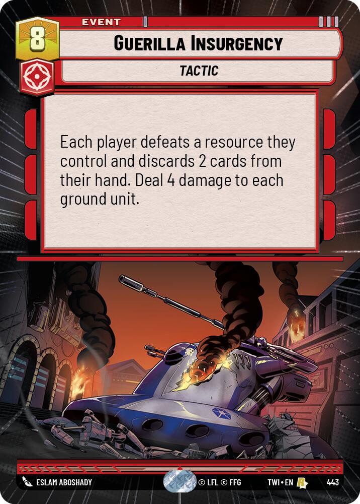 Guerilla Insurgency (443) (Hyperspace) (443) [Twilight of the Republic] | Galactic Gamez