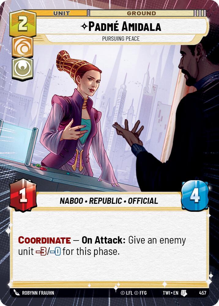 Padme Amidala - Pursuing Peace (457) (Hyperspace) (457) [Twilight of the Republic] | Galactic Gamez