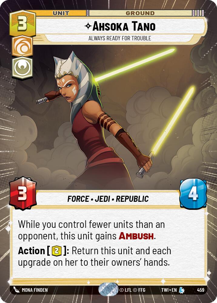 Ahsoka Tano - Always Ready For Trouble (459) (Hyperspace) (459) [Twilight of the Republic] | Galactic Gamez