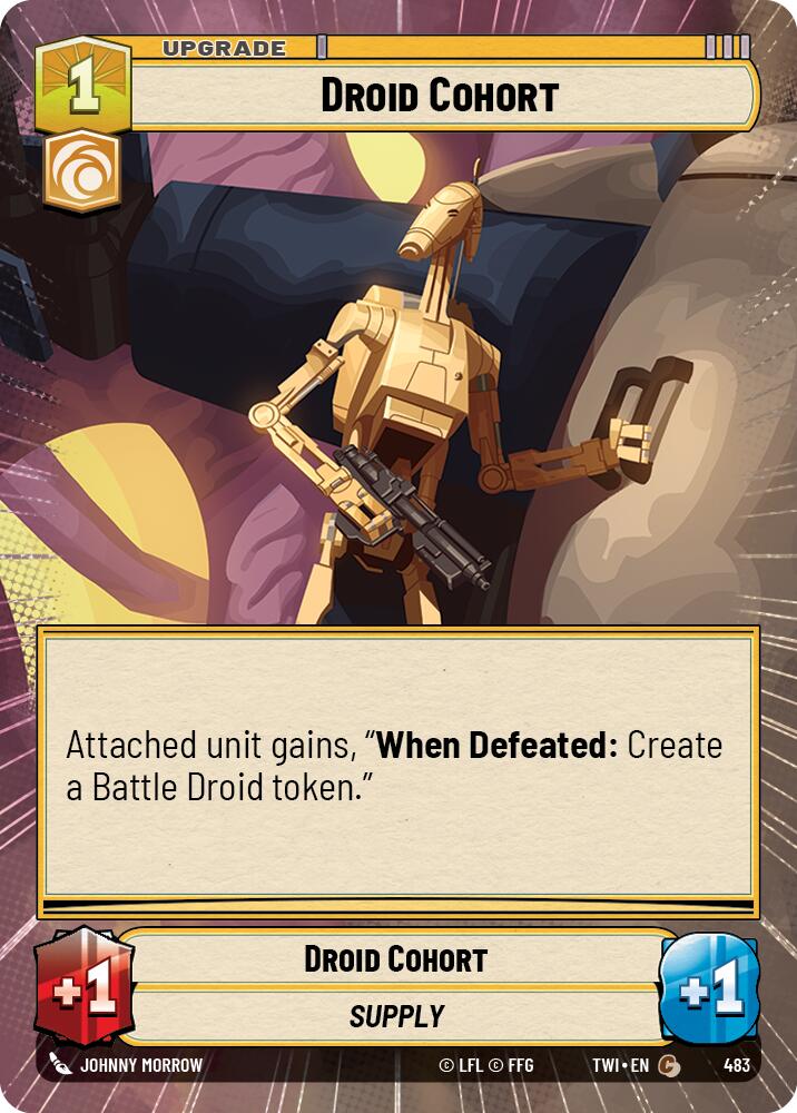 Droid Cohort (483) (Hyperspace) (483) [Twilight of the Republic] | Galactic Gamez