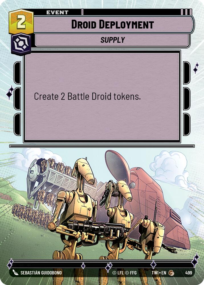Droid Deployment (499) (Hyperspace) (499) [Twilight of the Republic] | Galactic Gamez