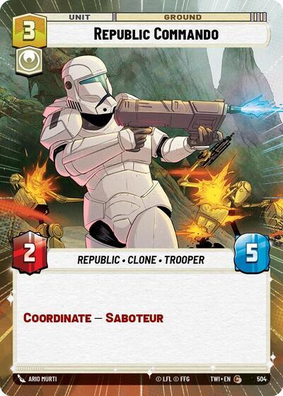 Republic Commando (504) (Hyperspace) (504) [Twilight of the Republic] | Galactic Gamez