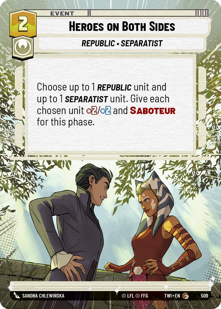Heroes on Both Sides (509) (Hyperspace) (509) [Twilight of the Republic] | Galactic Gamez