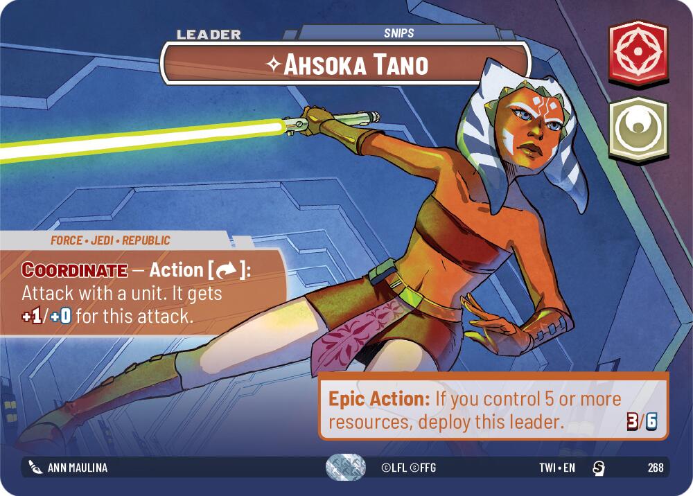 Ahsoka Tano - Snips (268) (Showcase) (268) [Twilight of the Republic] | Galactic Gamez