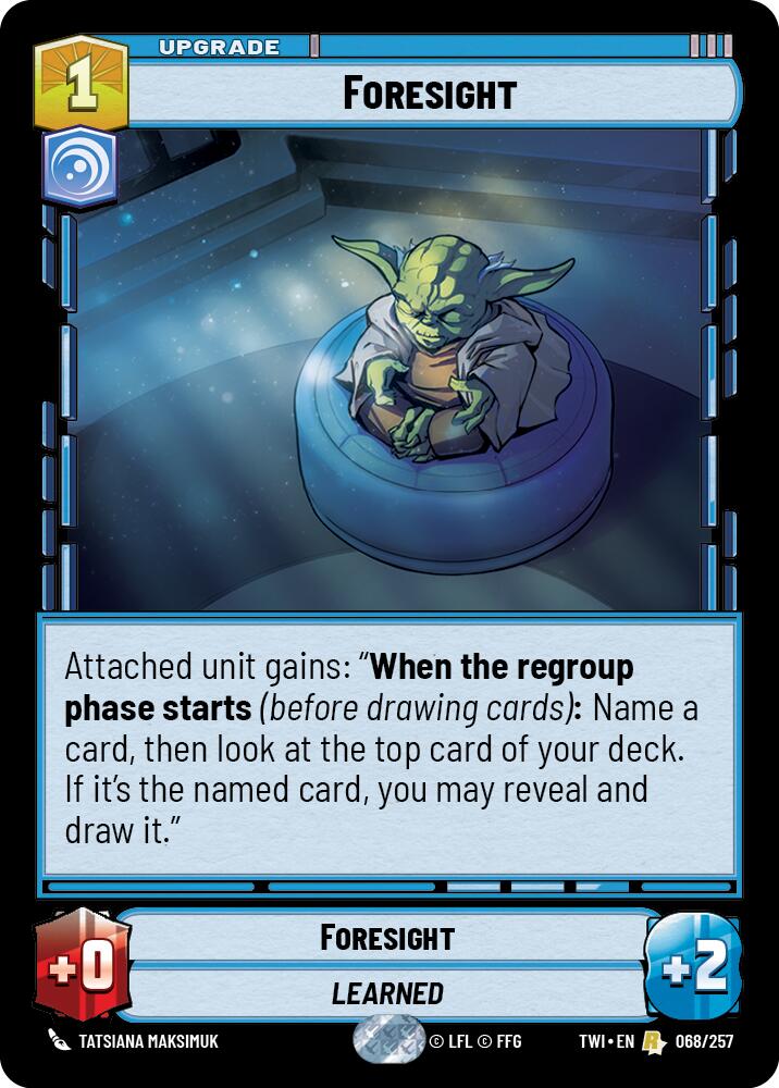 Foresight (068/257) (068/257) [Twilight of the Republic] | Galactic Gamez