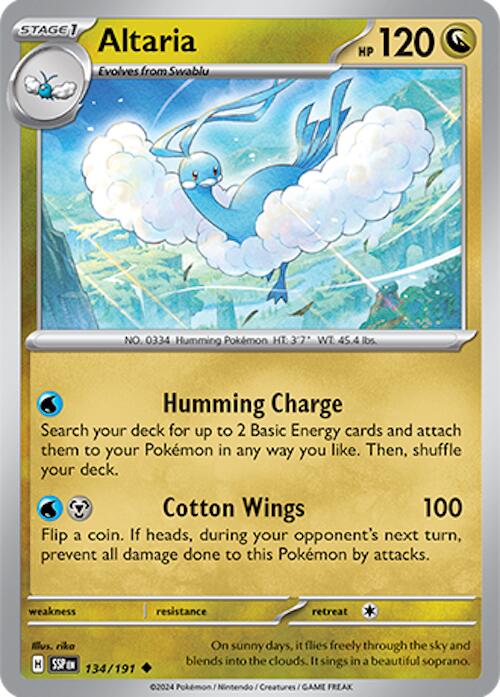 Altaria (134/191) [Scarlet & Violet: Surging Sparks] | Galactic Gamez