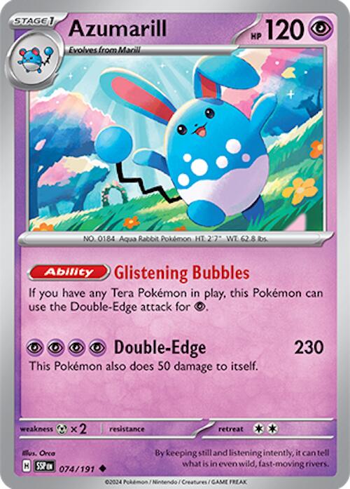 Azumarill (074/191) [Scarlet & Violet: Surging Sparks] | Galactic Gamez