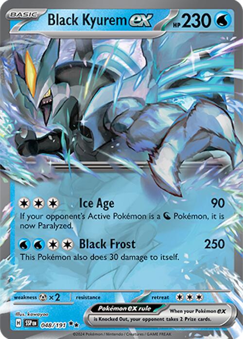 Black Kyurem ex (048/191) [Scarlet & Violet: Surging Sparks] | Galactic Gamez