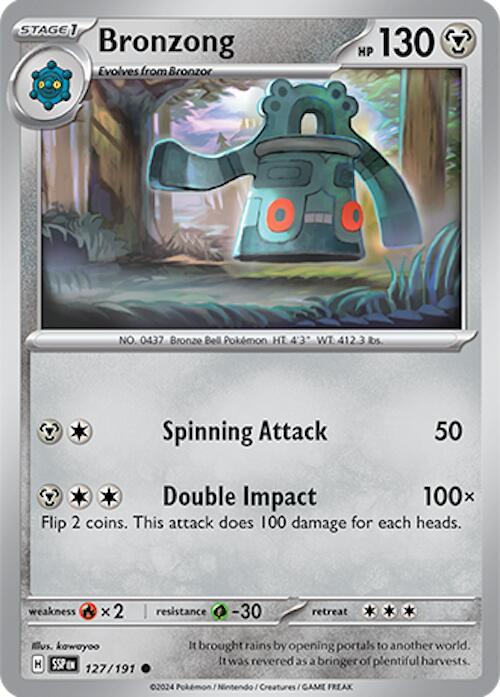 Bronzong (127/191) [Scarlet & Violet: Surging Sparks] | Galactic Gamez